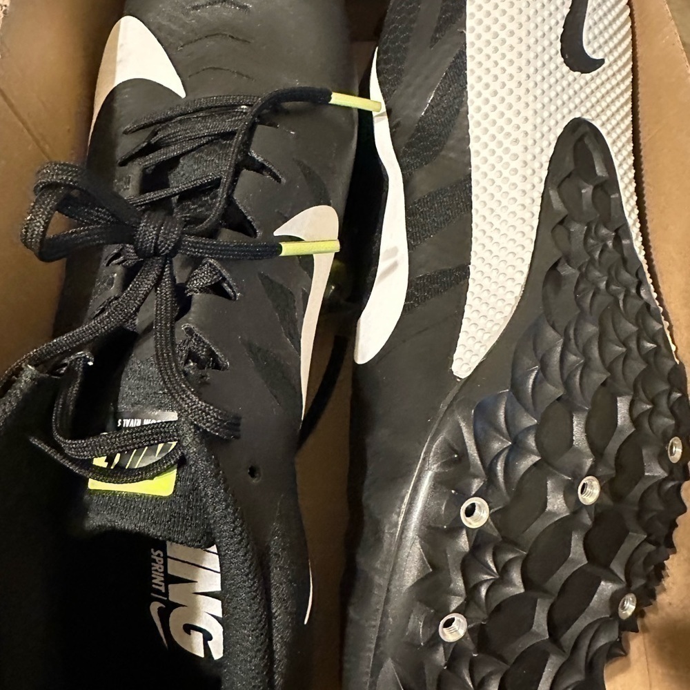 Nike Unisex Zoom Rival S 9 Track & Field Sprint Shoes 907564-017 Size 13M/14.5W - Picture 5 of 6